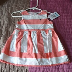 Nautica baby dress NWT